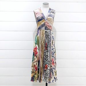 Anthropologie Jacinta Silk Dress Geisha Designs